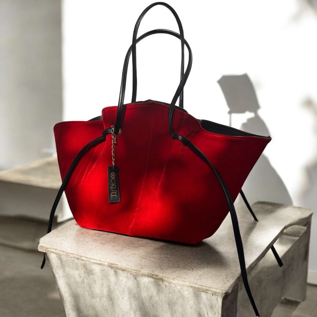 Velvet Red Sky Bag - Image 5